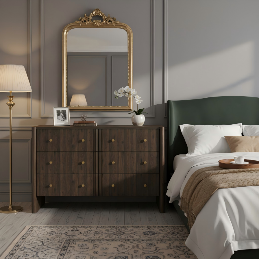 Noctura 6-Drawer Dresser